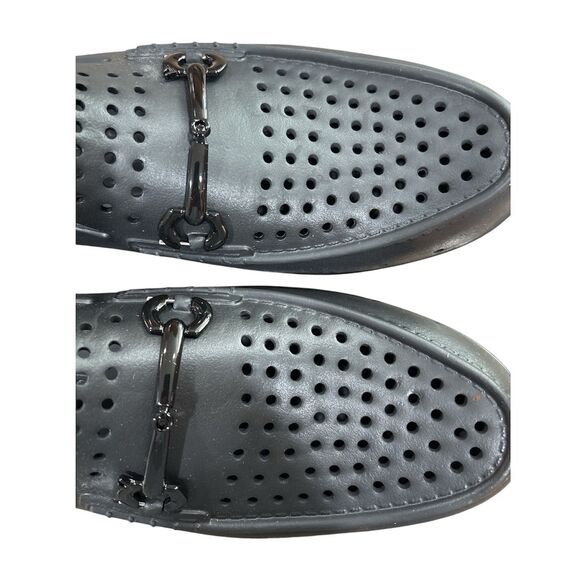 Floafers Chairman Bit Black Slip On Shoe Men's 8 - Picture 2 of 3